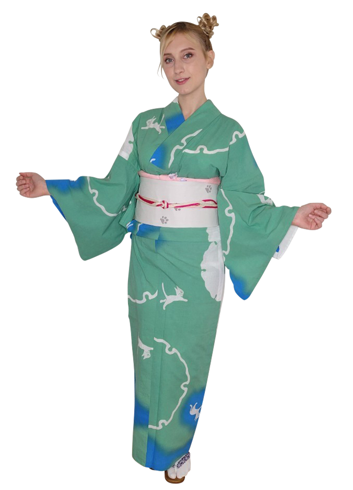 ゑでゐEdyhゆかた×金子國義のゆかたコラボ
雪輪にゑでゐEdyh 空