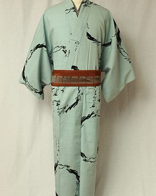 画家金子國義が描いた直筆の墨絵と墨字をにデザインした江戸の粋シリーズ。うさぎが輪につらなって、おいかけっこする様を描いています。