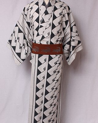江戸時代のモチーフをモダンにデザインしたシリーズ。江戸の遊郭「吉原」の名に由来する。良縁をつなぐという験を担ぐ意味もある粋な柄の代表。